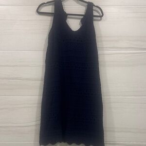 Maurices Navy Crochet Dress
